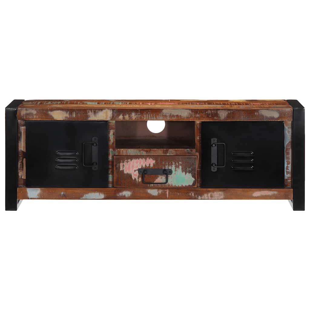 TV Cabinet 100x30x35 cm Solid Wood Reclaimed