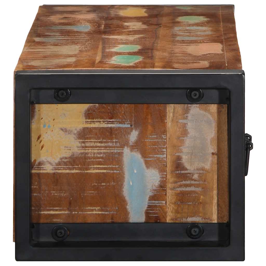 TV Cabinet 100x30x25 cm Solid Wood Reclaimed