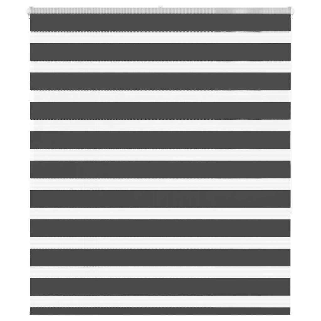 Zebra Blind Black 120x150 cm Fabric Width 115.9 cm Polyester
