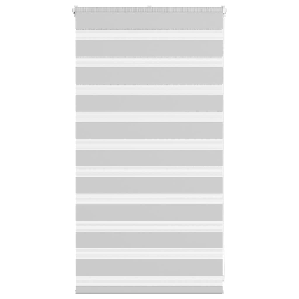 Zebra Blind Light Grey 90x100 cm Fabric Width 85.9 cm Polyester