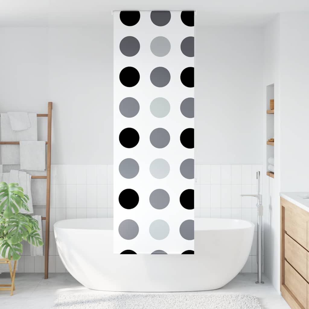 Shower Roller Blind 60x240 cm Fabric Width 56 cm