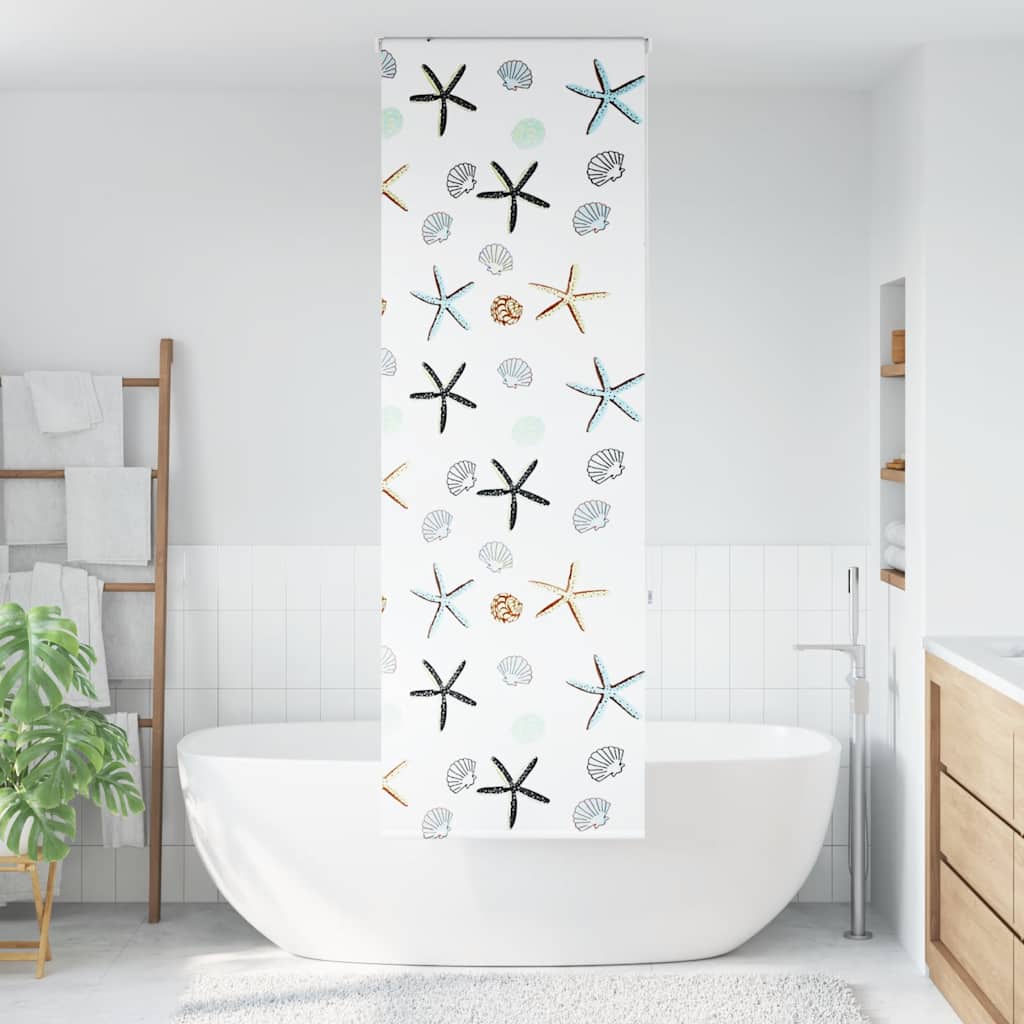 Shower Roller Blind 60x240 cm Fabric Width 56 cm