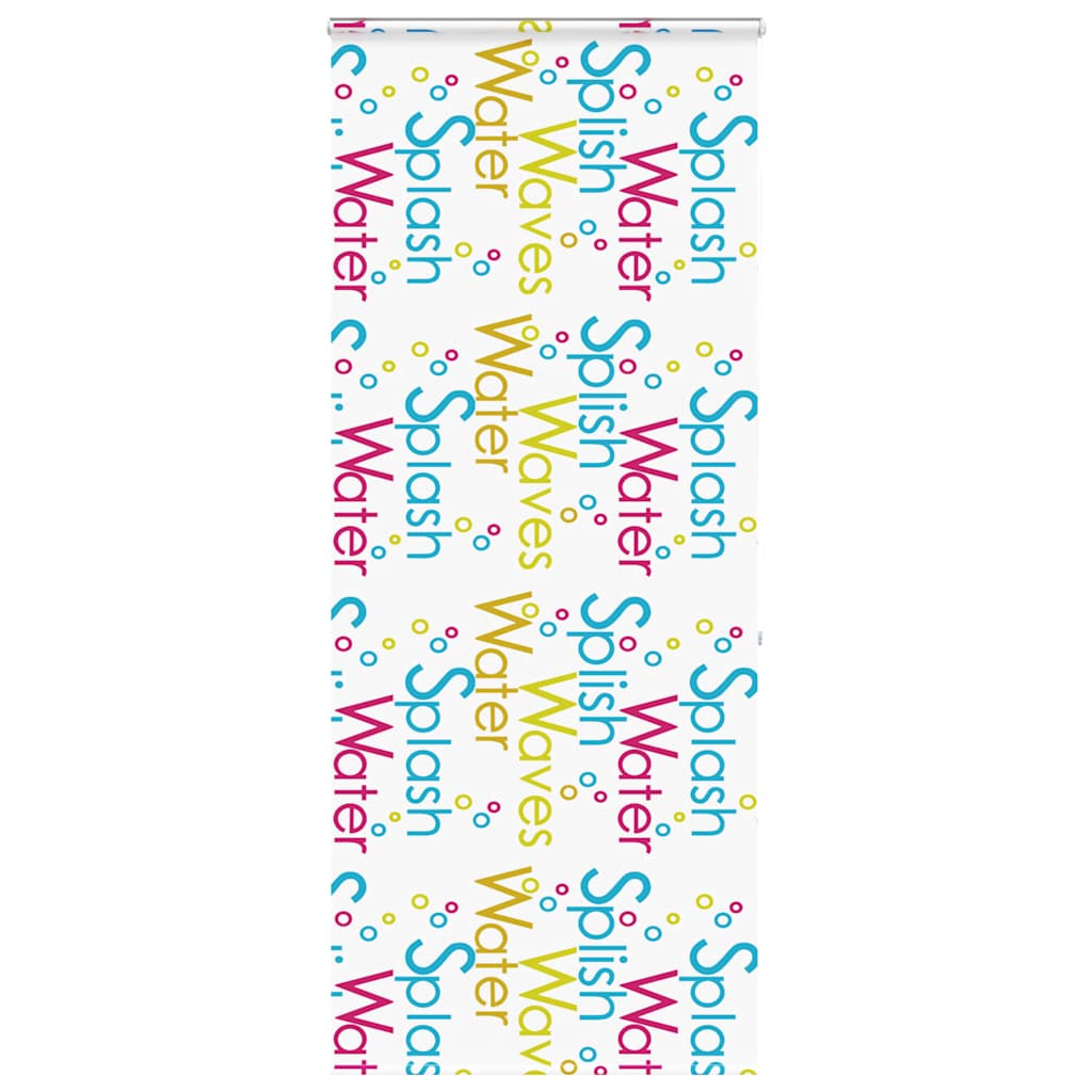 Shower Roller Blind with Cassette 110x240 cm Fabric Width 106 cm