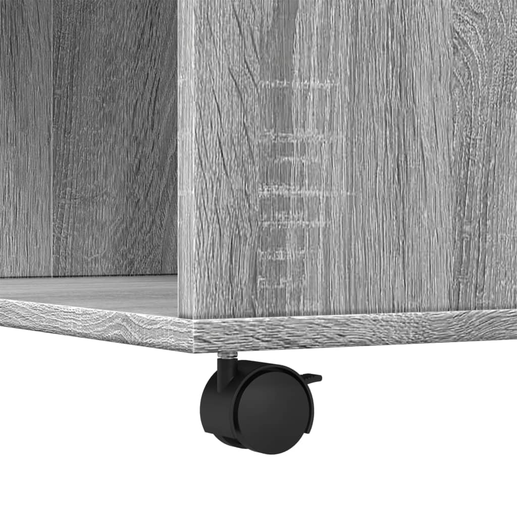 Coffee Table Grey Sonoma 80x80x40 cm Engineered Wood