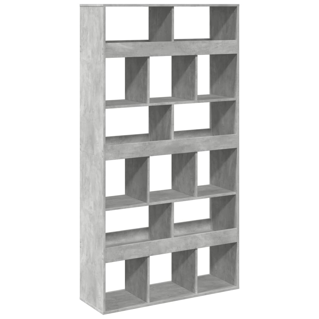 Room Divider Concrete Grey 100x33x187.5 cm Engineered Wood