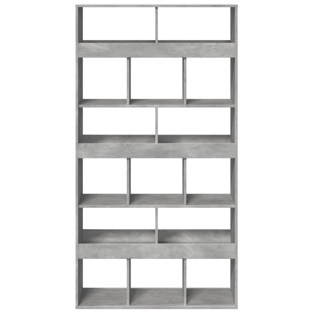 Room Divider Concrete Grey 100x33x187.5 cm Engineered Wood