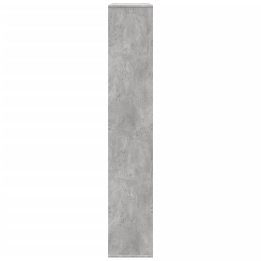 Room Divider Concrete Grey 100x33x187.5 cm Engineered Wood