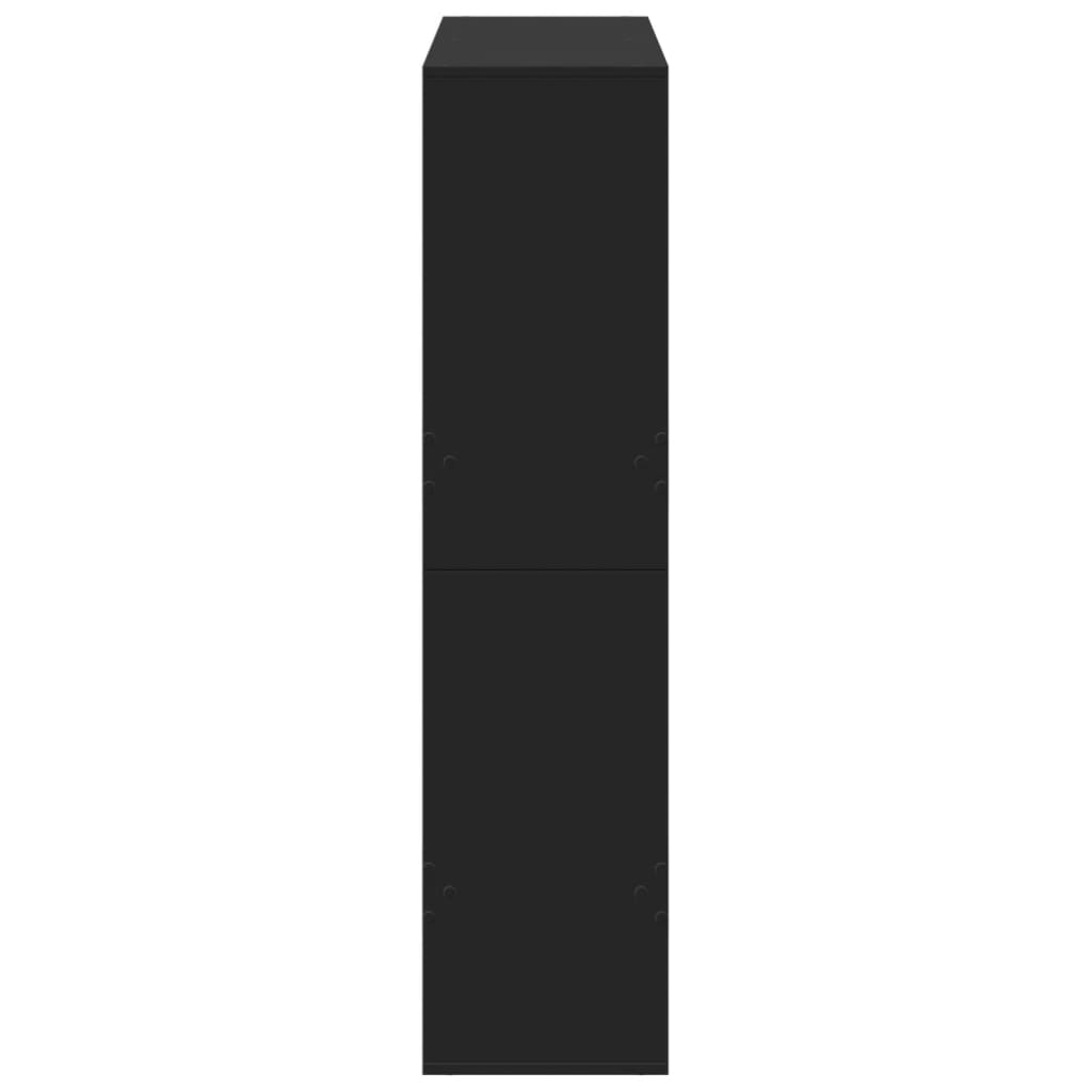 Room Divider Black 100x33x135 cm Engineered Wood