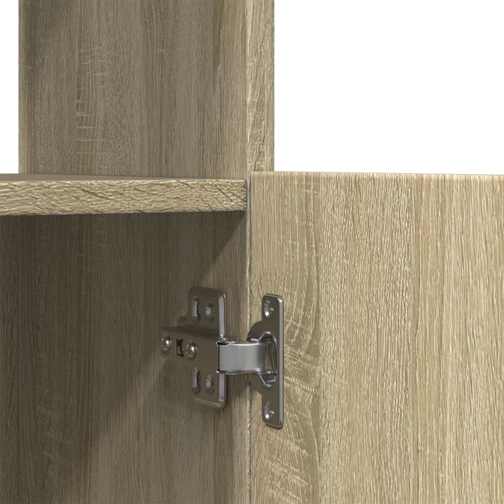 Highboard Sonoma Oak 92x33x140 cm Engineered Wood