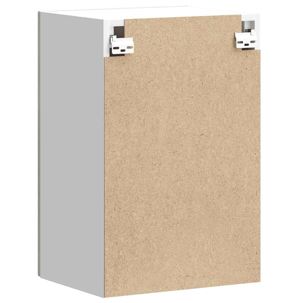 Kitchen Wall Cabinet Kalmar Concrete Grey Engineered Wood