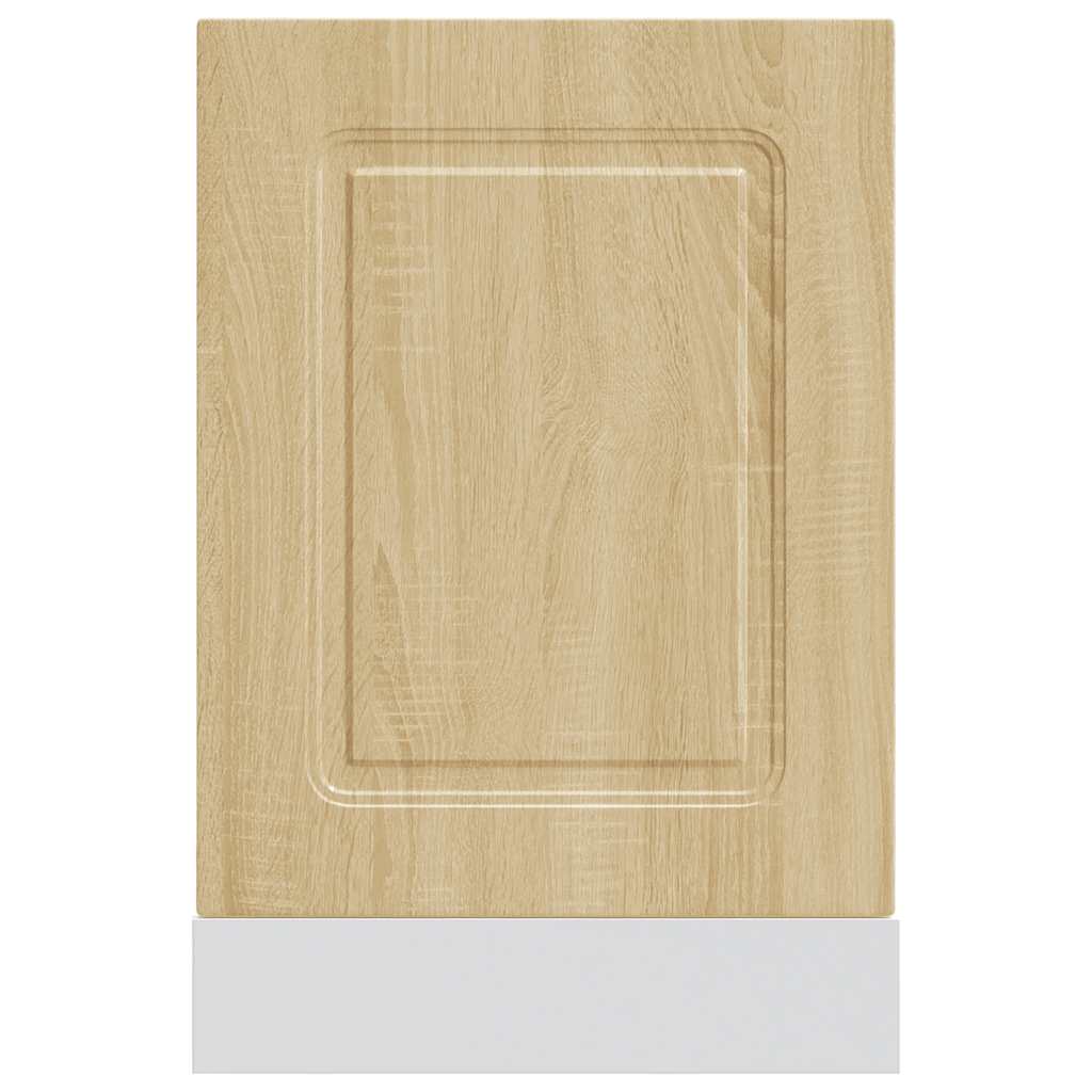 Dishwasher Panel Kalmar Sonoma Oak 45x1.5x67 cm Engineered Wood