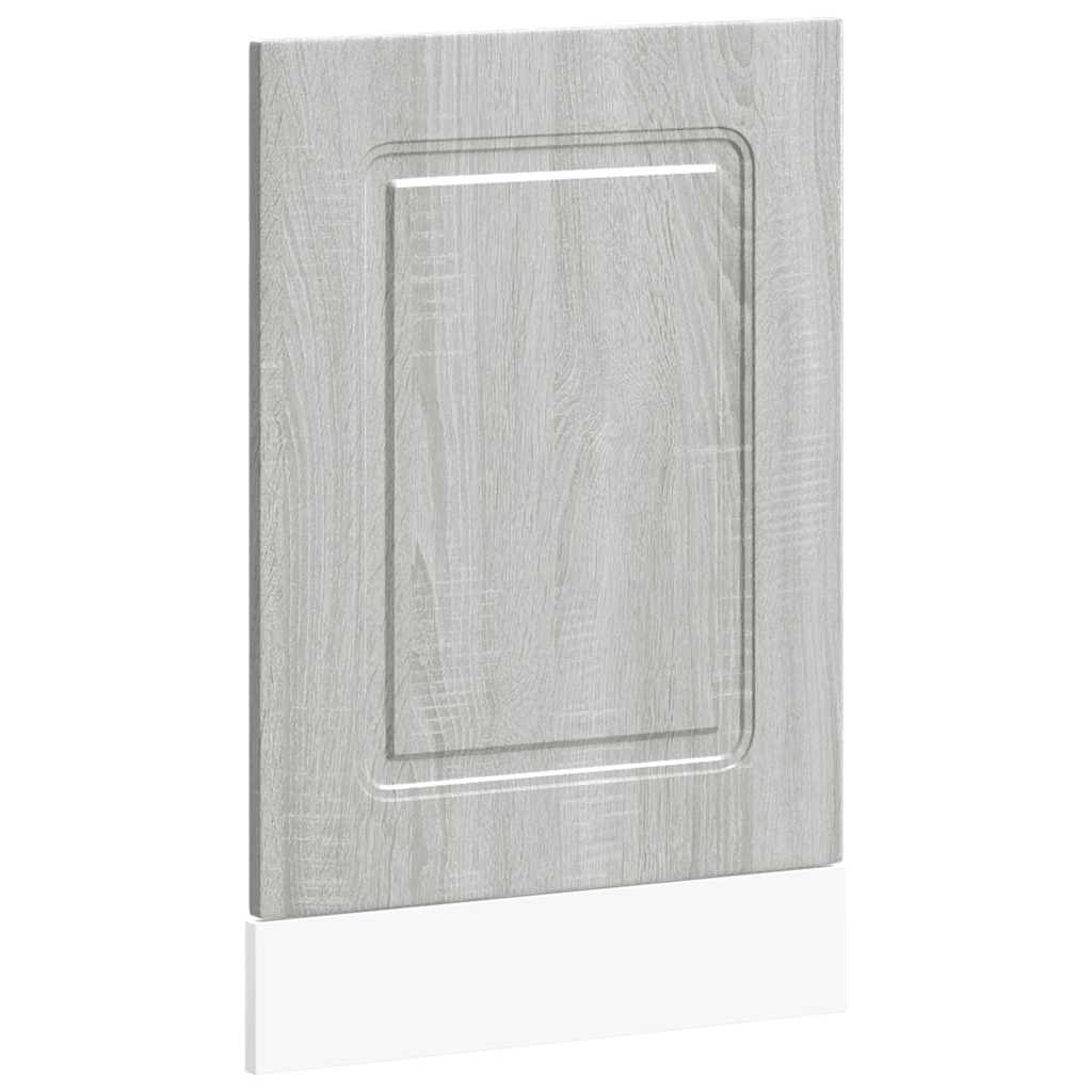 Dishwasher Panel Kalmar Grey Sonoma 45x1.5x67 cm Engineered Wood