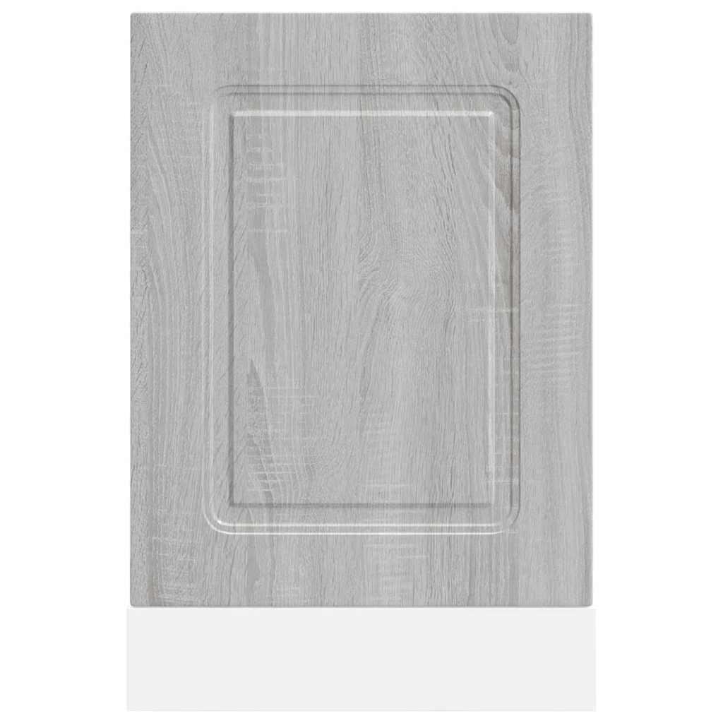 Dishwasher Panel Kalmar Grey Sonoma 45x1.5x67 cm Engineered Wood