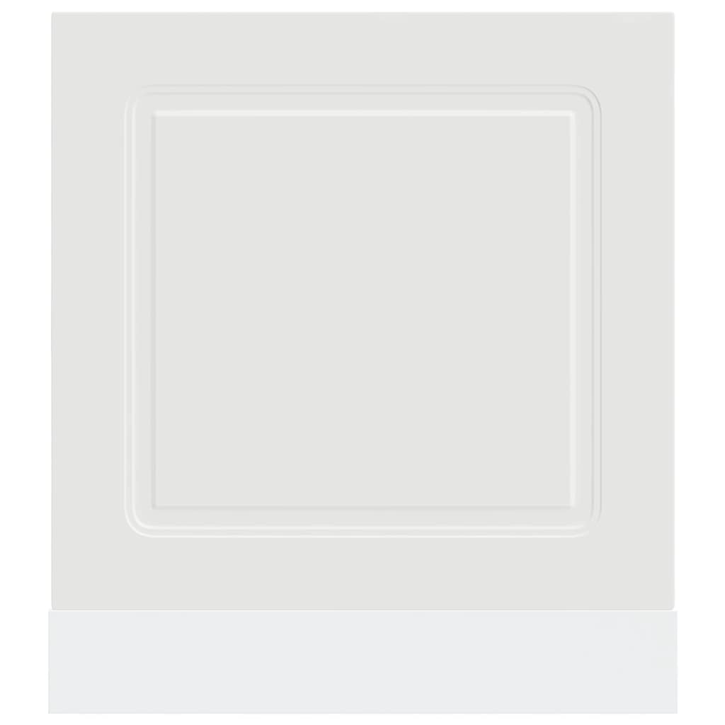 Dishwasher Panel Kalmar White 60x1.5x67 cm Engineered Wood