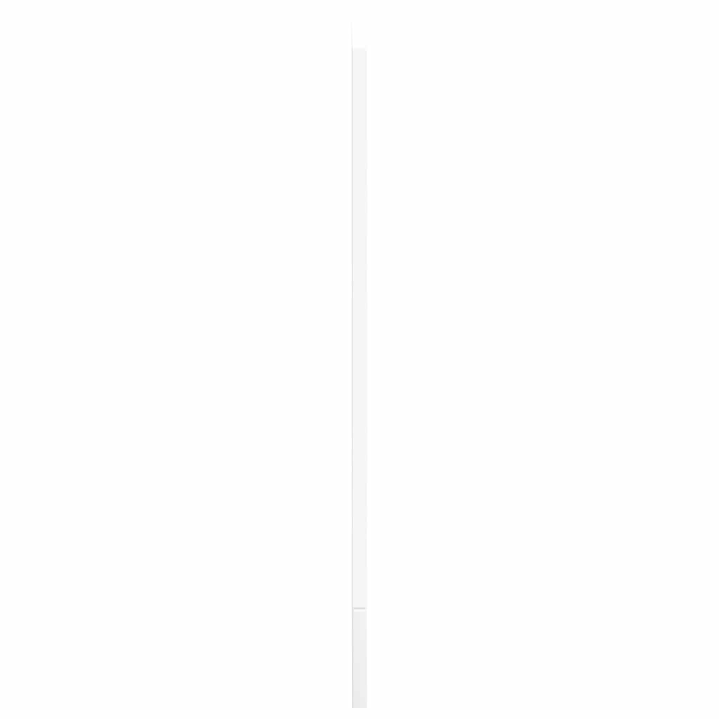 Dishwasher Panel Kalmar White 60x1.5x67 cm Engineered Wood