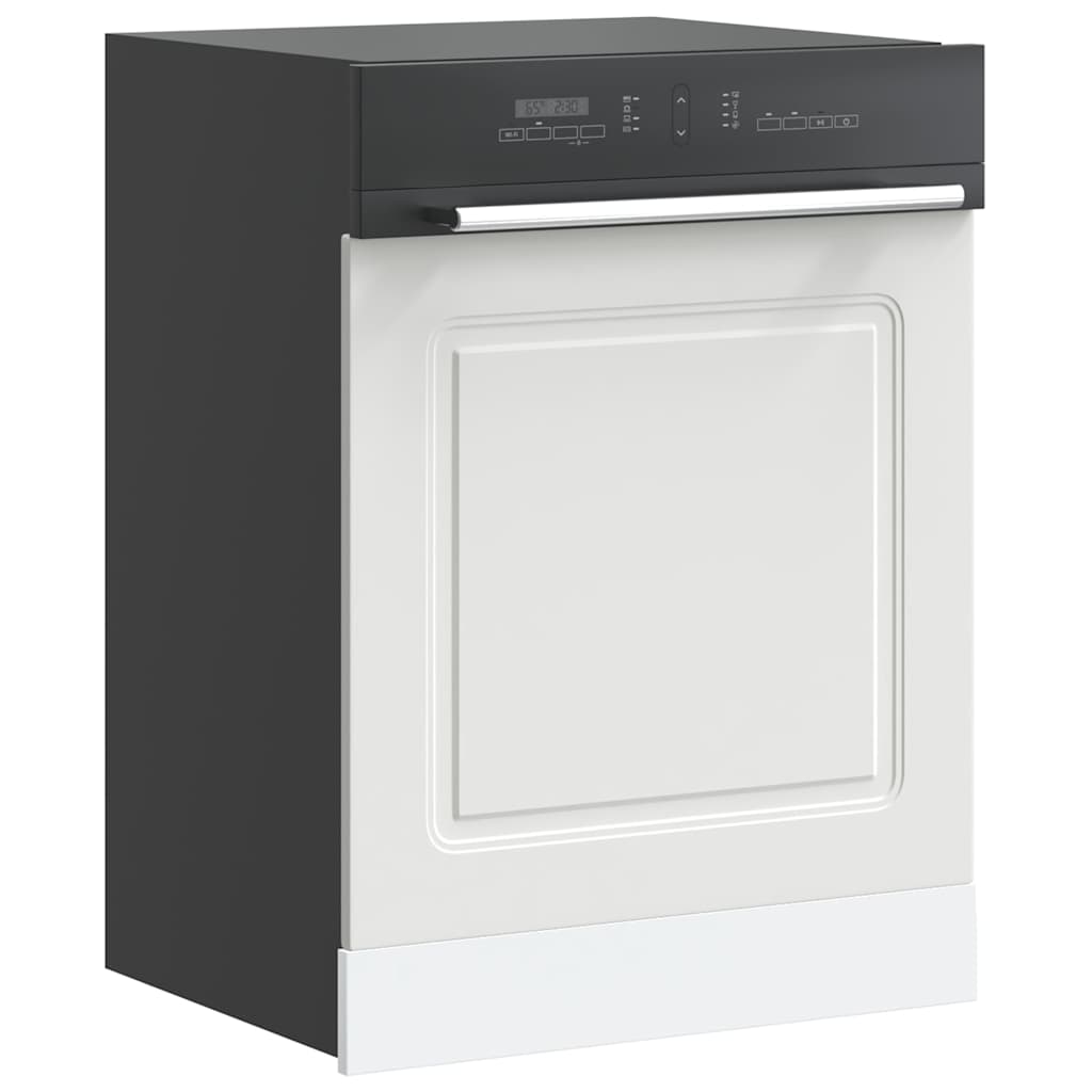 Dishwasher Panel Kalmar White 60x1.5x67 cm Engineered Wood