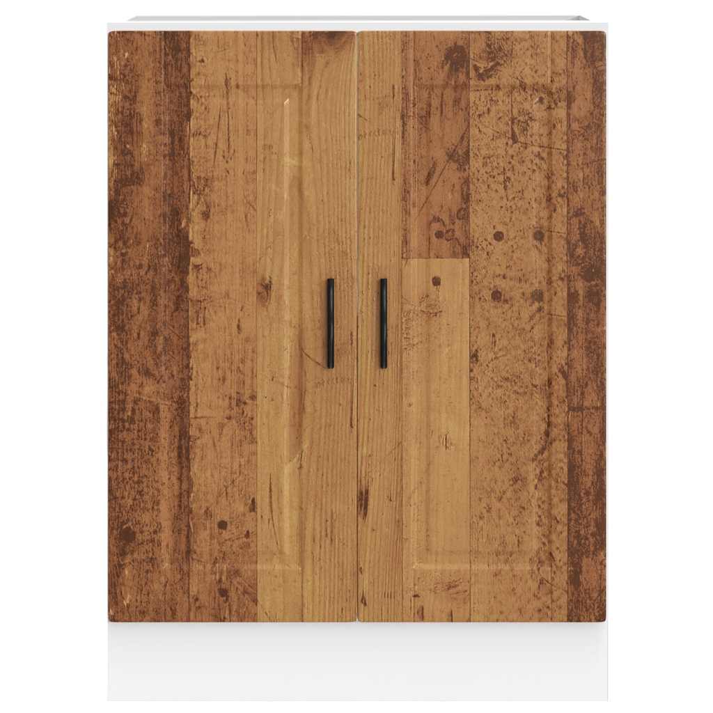 Kitchen Base Cabinet Porto Old Wood Engineered Wood