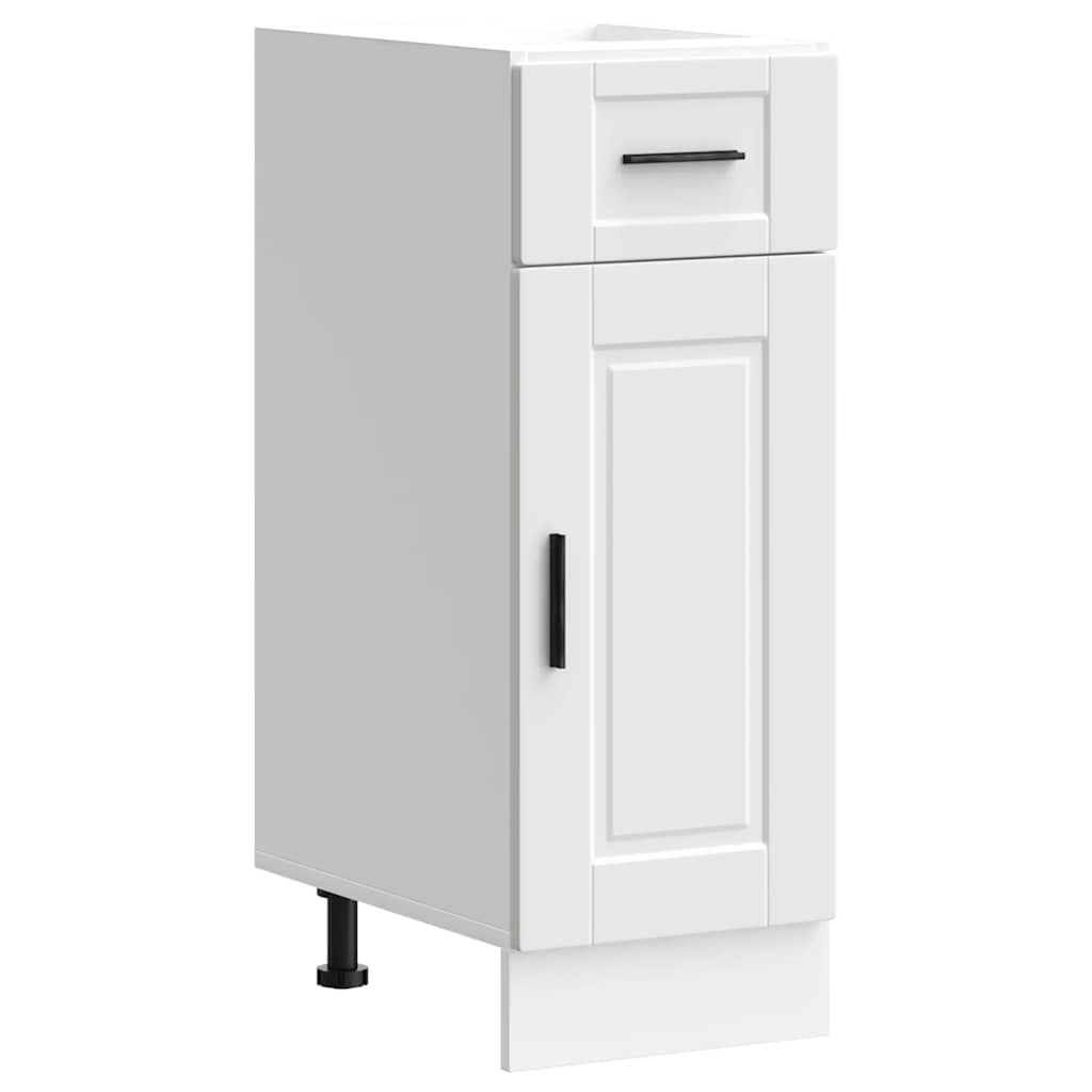 Kitchen Base Cabinet Porto White Engineered Wood