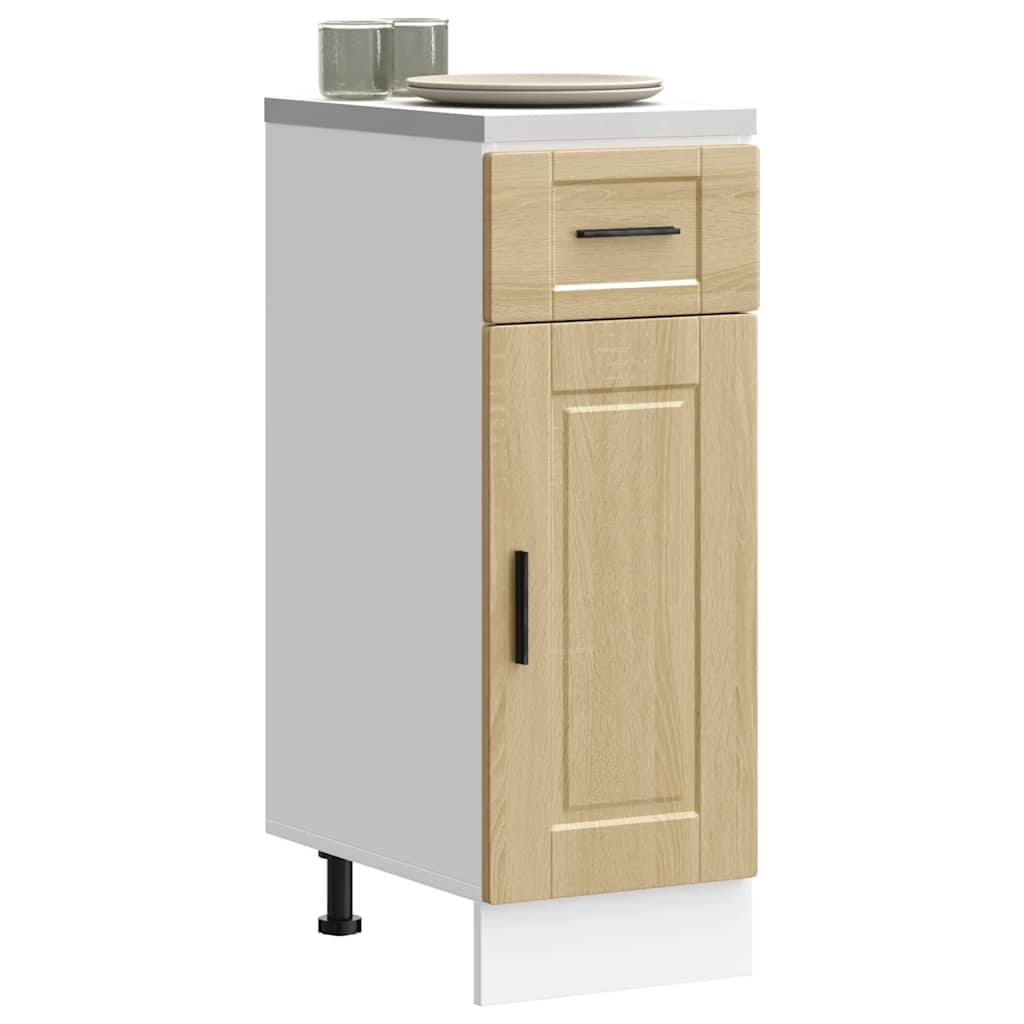 Kitchen Base Cabinet Porto Sonoma Oak Engineered Wood