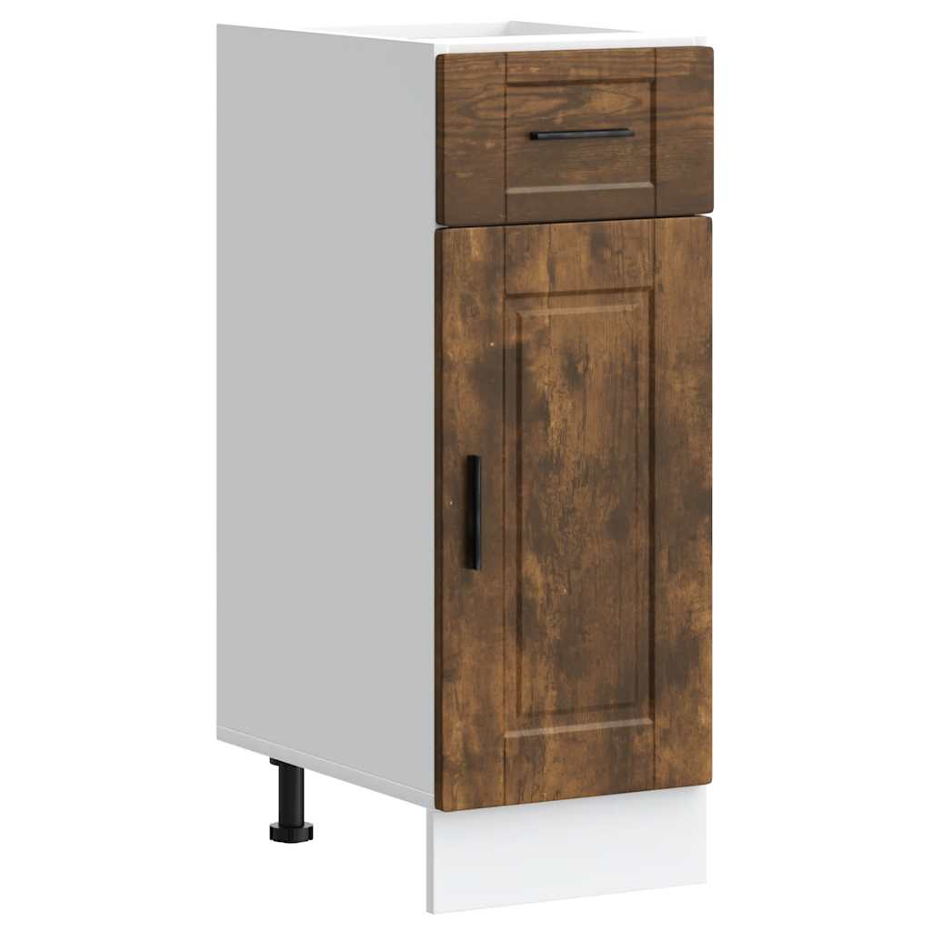 Kitchen Base Cabinet Porto Smoked Oak Engineered Wood