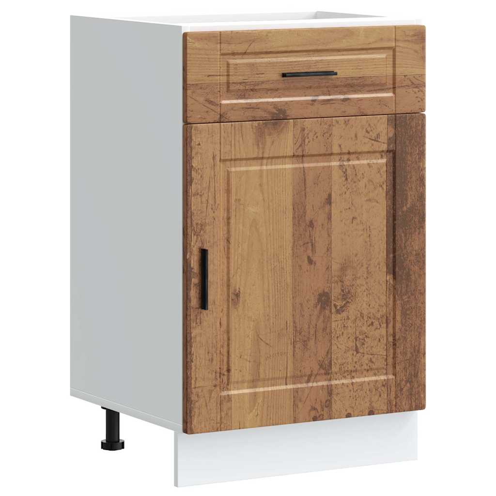 Kitchen Base Cabinet Porto Old Wood Engineered Wood