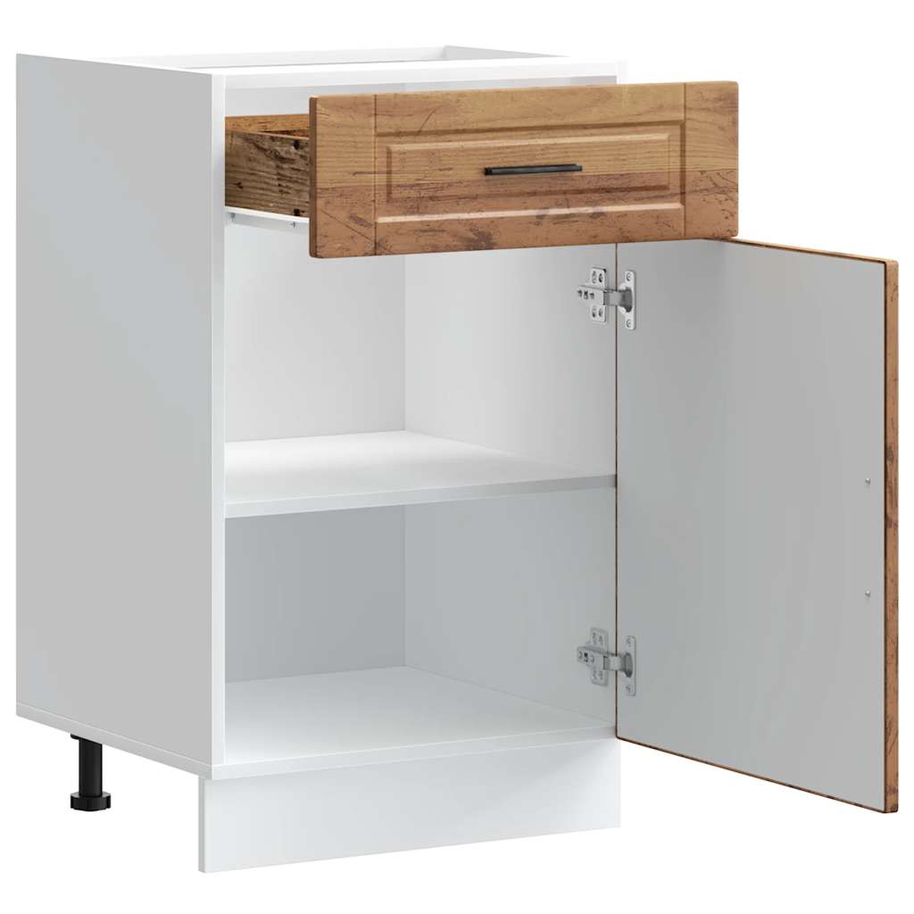 Kitchen Base Cabinet Porto Old Wood Engineered Wood