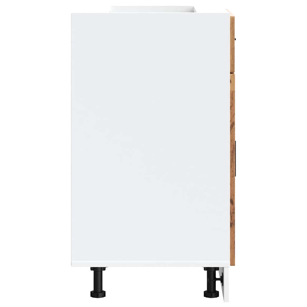 Kitchen Base Cabinet Porto Old Wood Engineered Wood