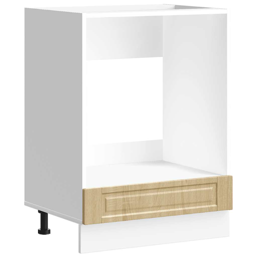 Oven Cabinet Porto Sonoma Oak Engineered Wood