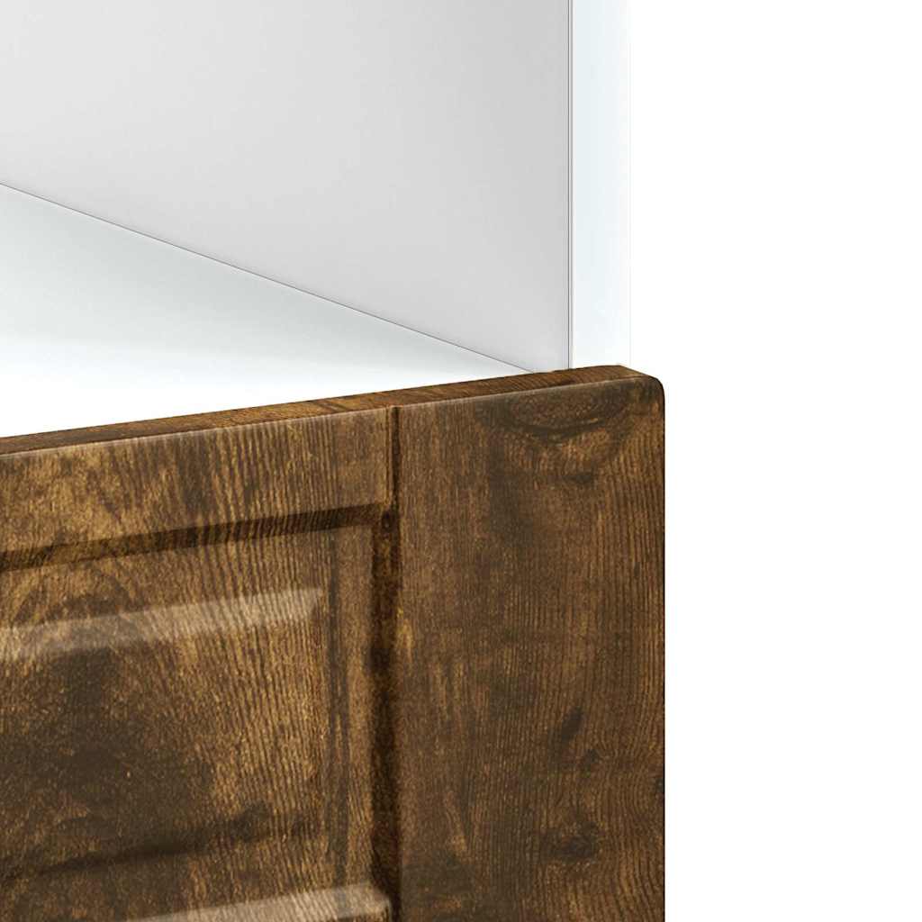Oven Cabinet Porto Smoked Oak Engineered Wood