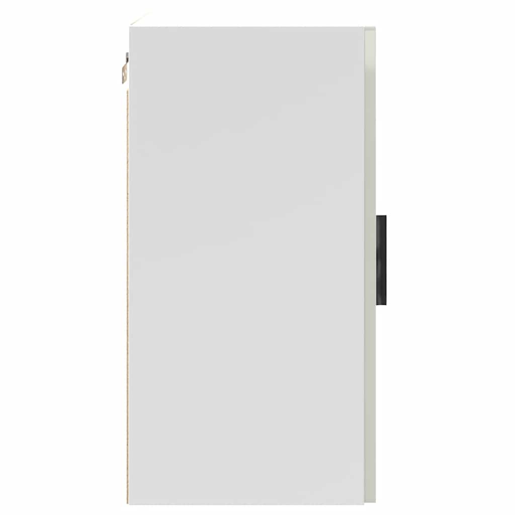 Kitchen Wall Cabinet Porto High Gloss White Engineered Wood