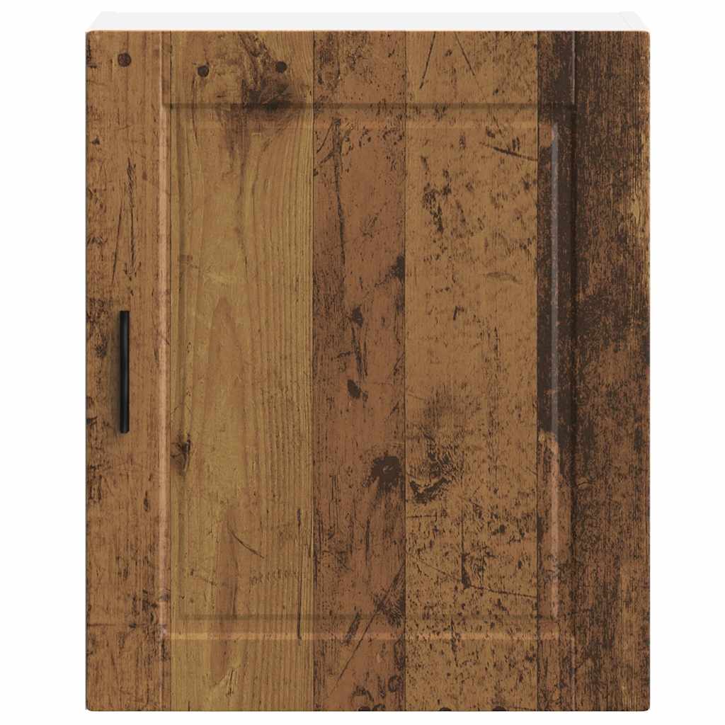 Kitchen Wall Cabinets 2 pcs Porto Old Wood Engineered Wood