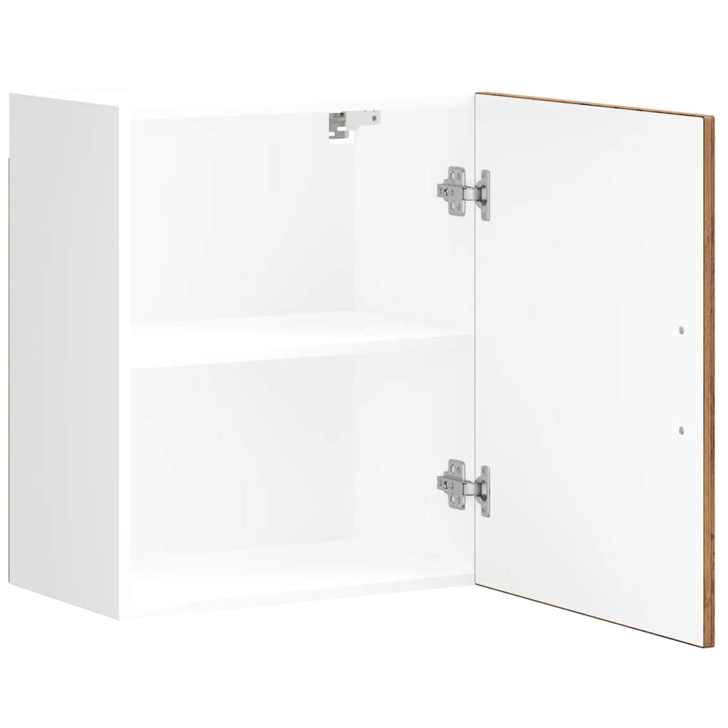 Kitchen Wall Cabinets 2 pcs Porto Old Wood Engineered Wood