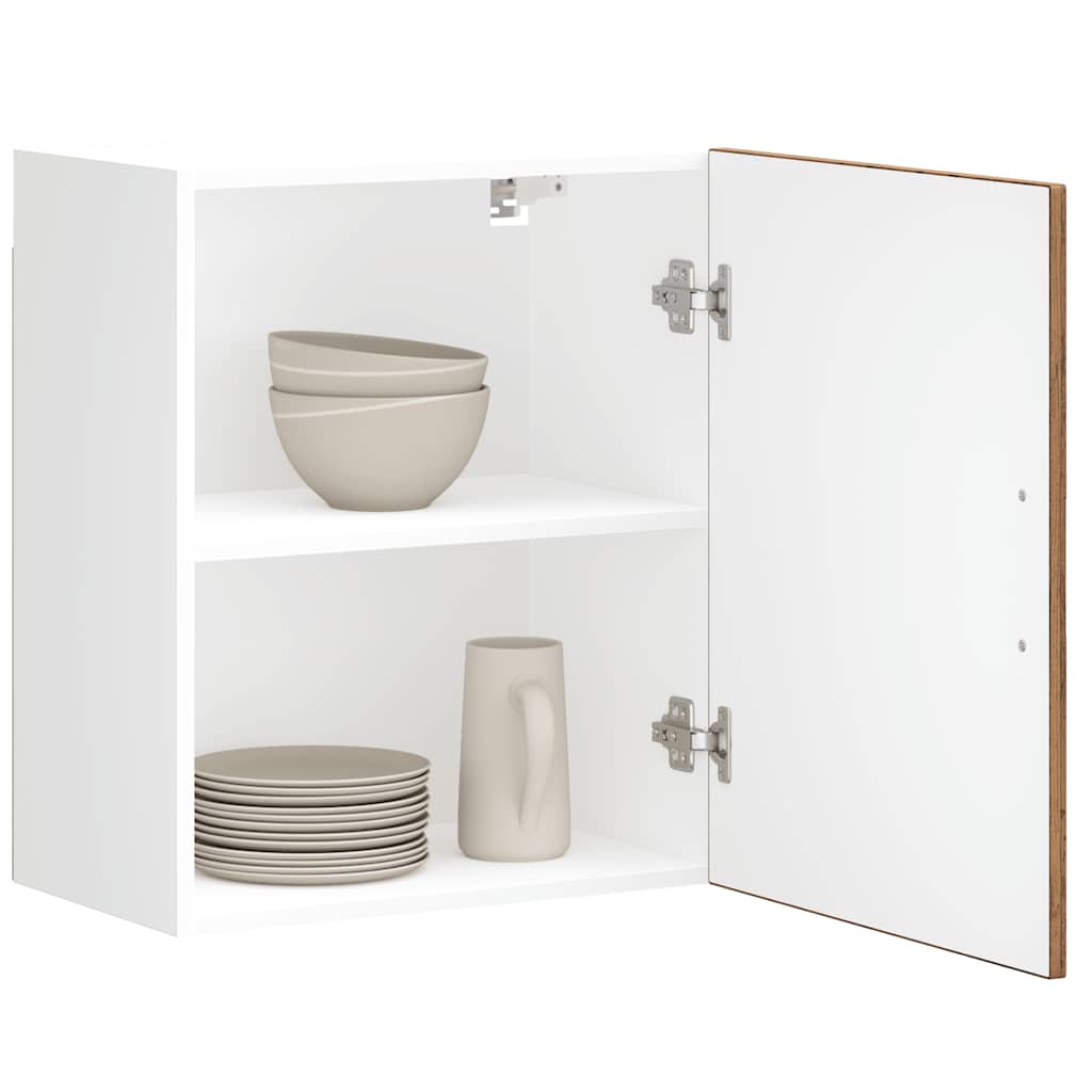 Kitchen Wall Cabinets 2 pcs Porto Old Wood Engineered Wood