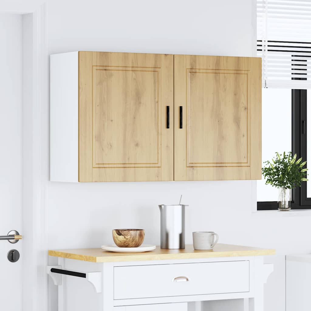 Kitchen Wall Cabinets 2 pcs Porto Artisan Oak Engineered Wood