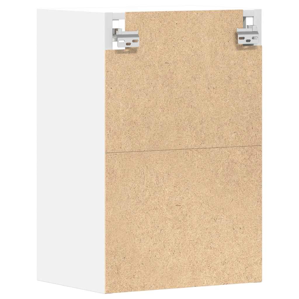 Hanging Cabinet Riga White 40x29.5x60 cm Engineered Wood