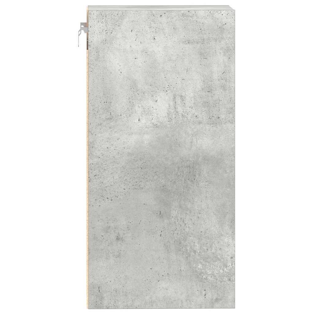 Hanging Cabinet Riga Concrete Grey 40x29.5x60 cm Engineered Wood
