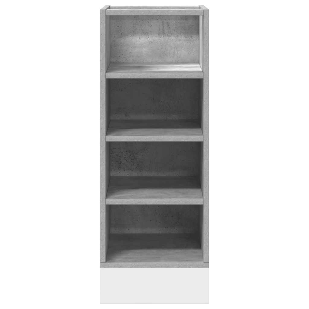 Bottom Cabinet Riga Concrete Grey 30x44.5x81.5 cm Engineered Wood