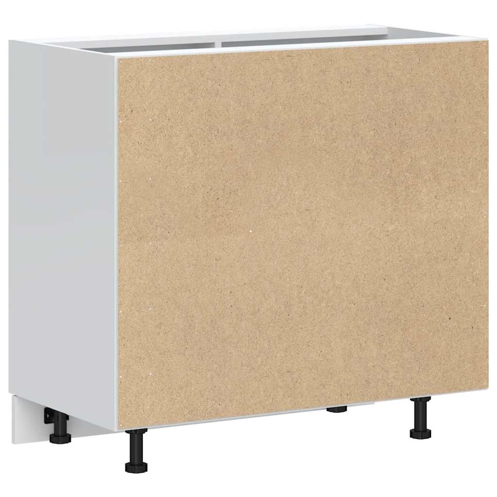 Kitchen Base Cabinet Lyon Smoked Oak Engineered Wood