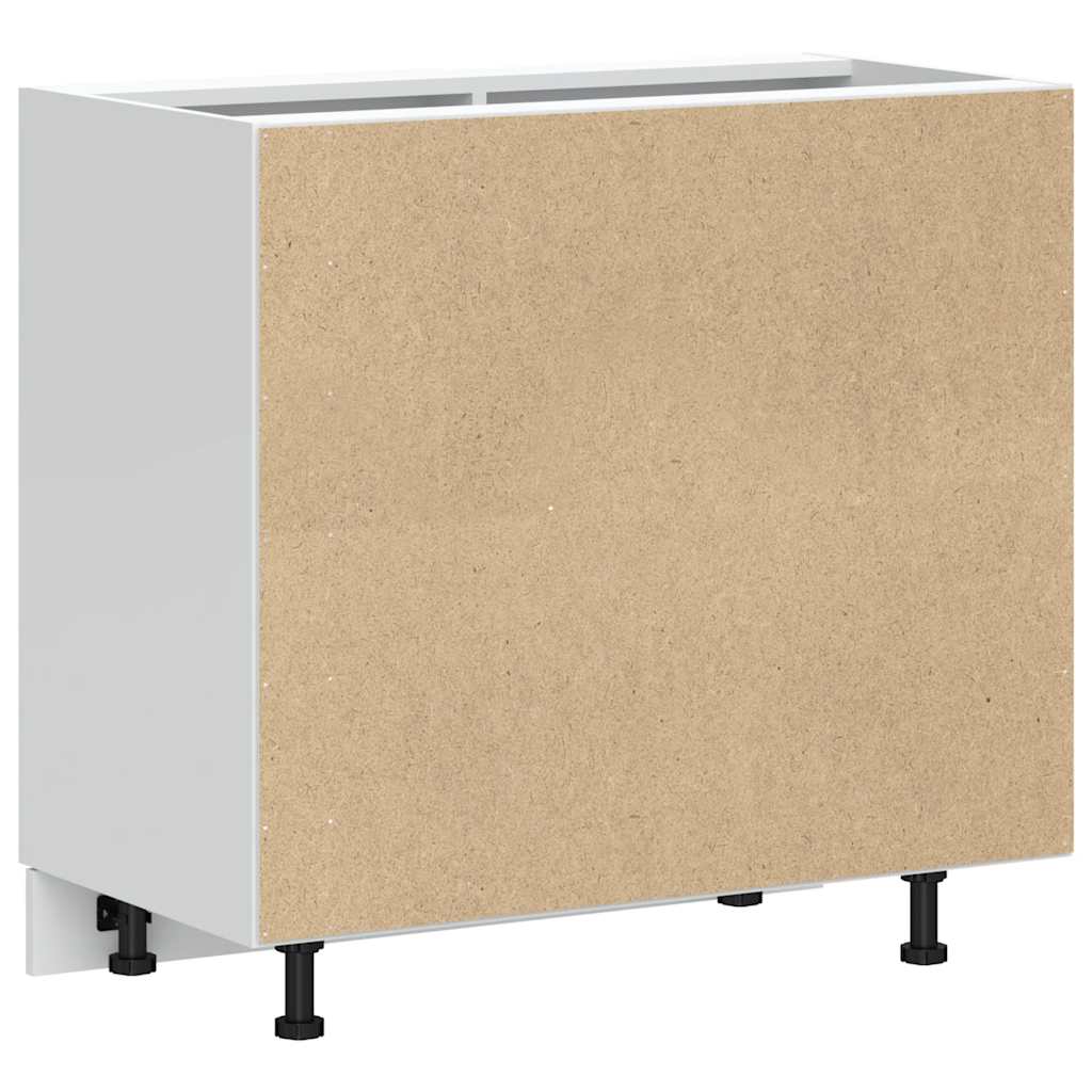 Kitchen Base Cabinet Lyon Brown Oak Engineered Wood