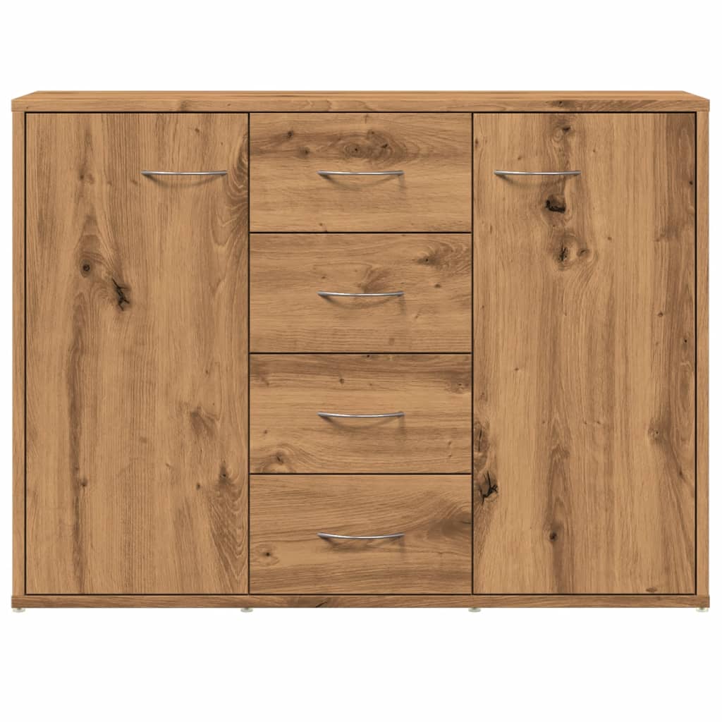 Sideboard Artisan Oak 88x30x64 cm Engineered Wood