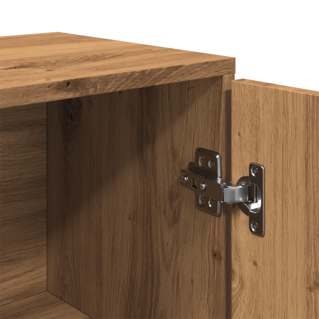 Sideboard Artisan Oak 88x30x64 cm Engineered Wood