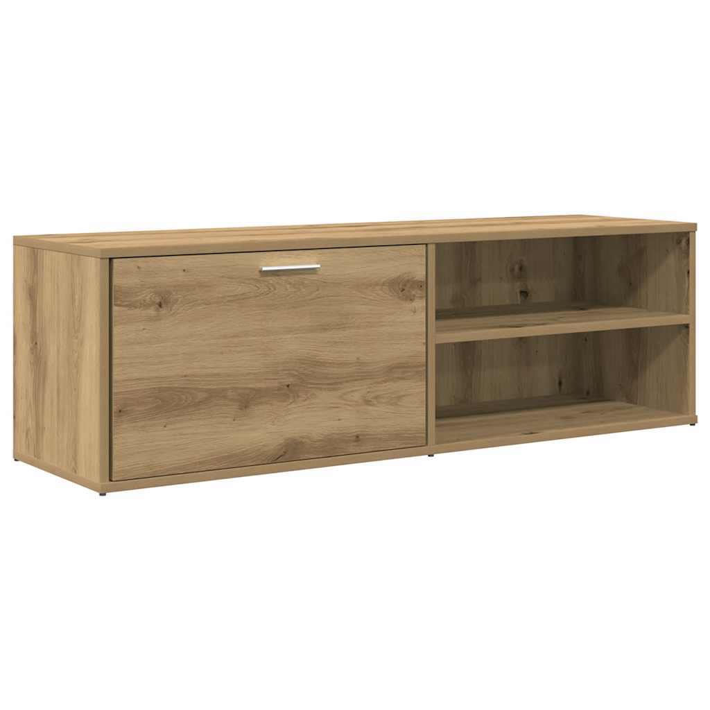 TV Cabinet Artisan Oak 120x34x37 cm Engineered Wood