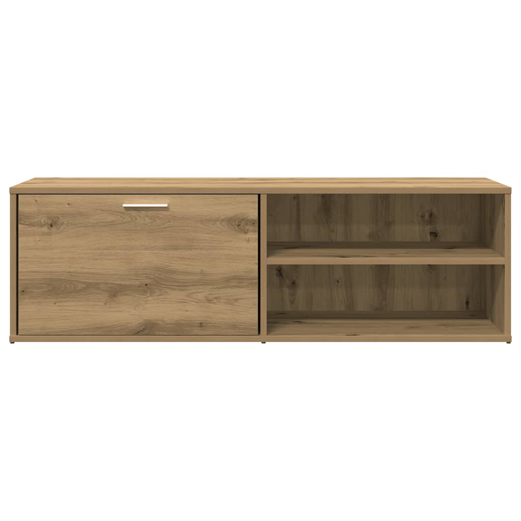 TV Cabinet Artisan Oak 120x34x37 cm Engineered Wood