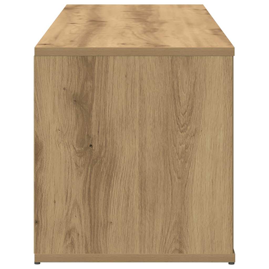 TV Cabinet Artisan Oak 120x34x37 cm Engineered Wood