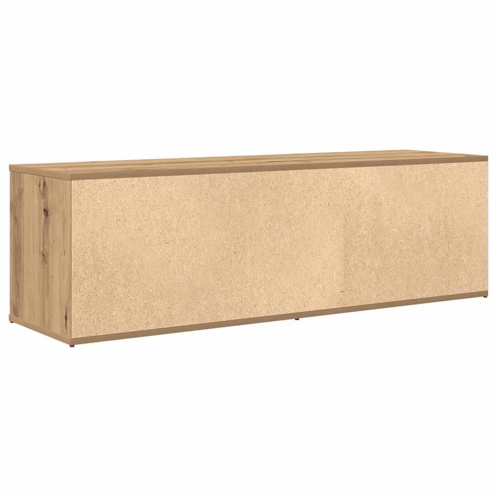 TV Cabinet Artisan Oak 120x34x37 cm Engineered Wood