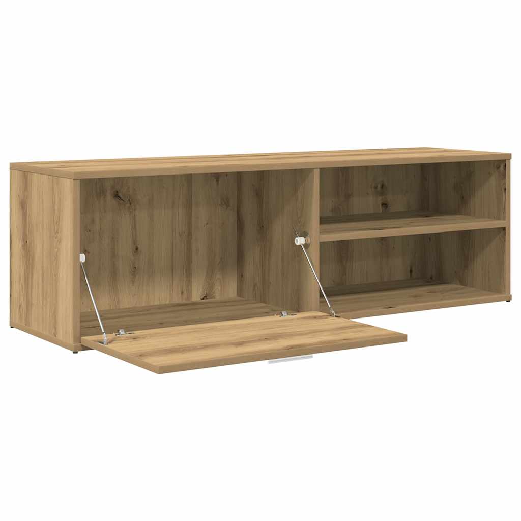 TV Cabinet Artisan Oak 120x34x37 cm Engineered Wood