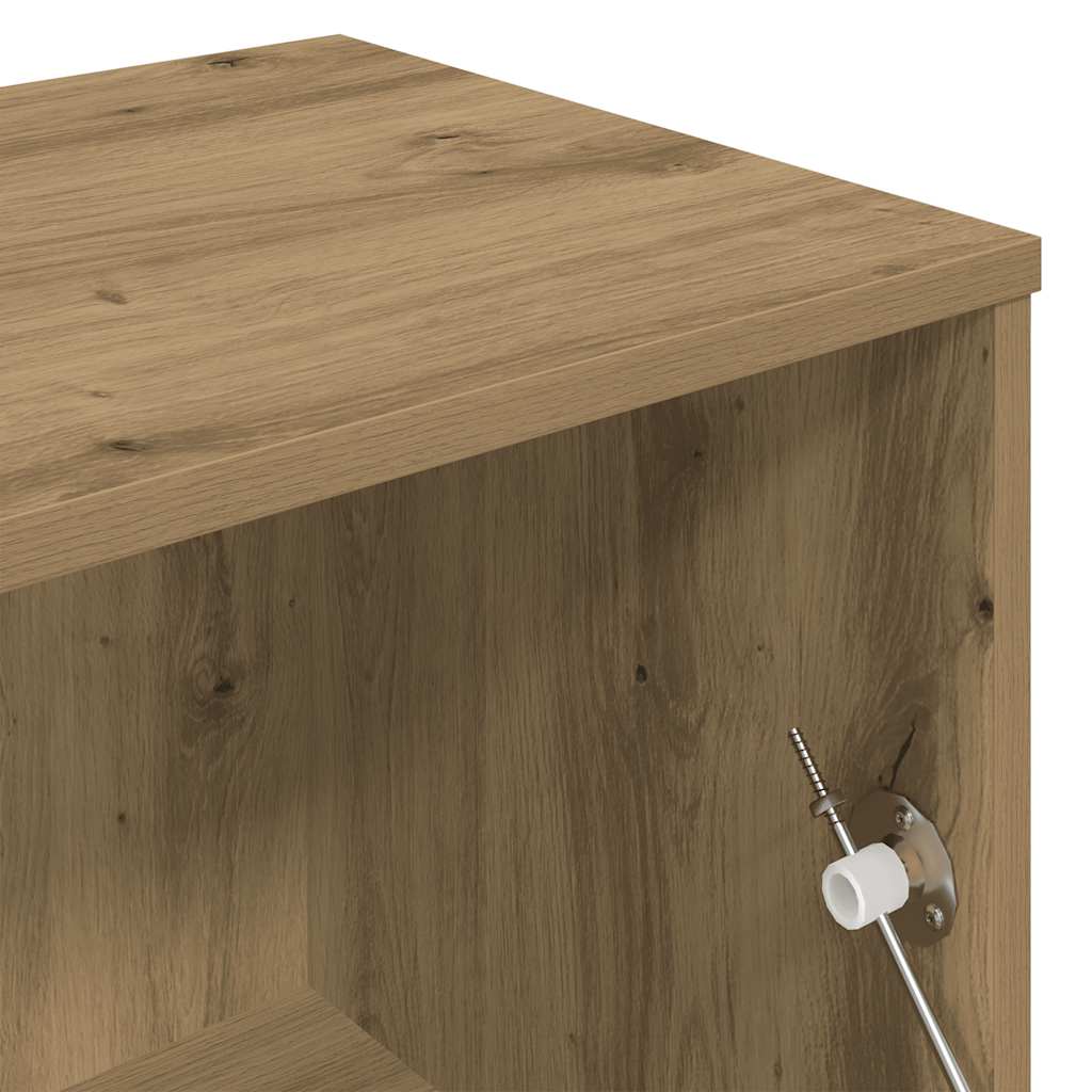 TV Cabinet Artisan Oak 120x34x37 cm Engineered Wood