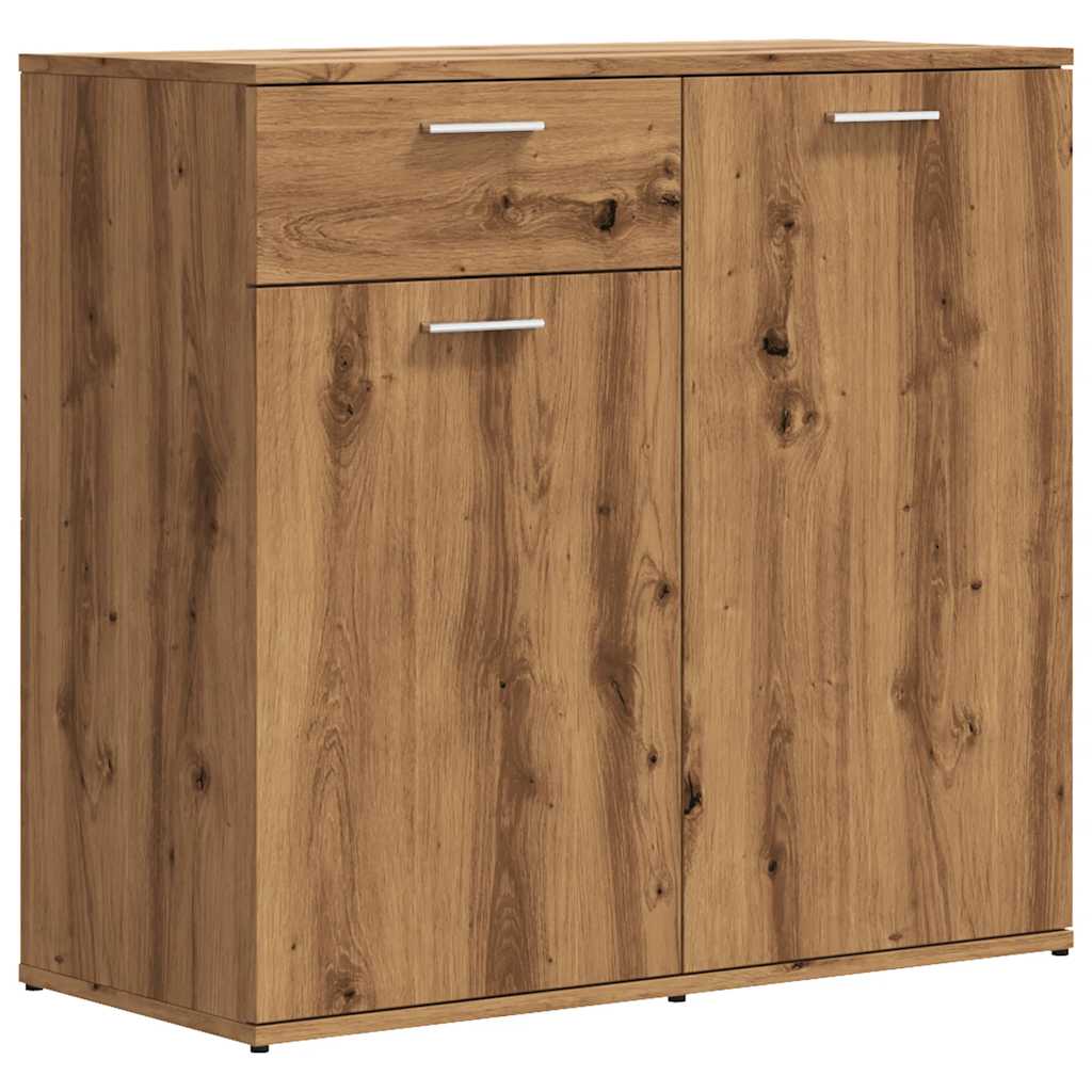 Sideboard Artisan Oak 80x36x75 cm Engineered Wood