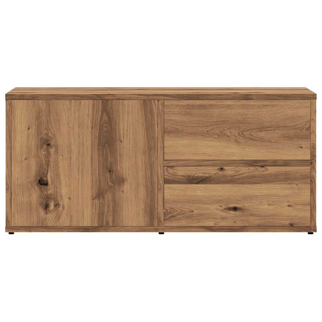 TV Cabinet Artisan Oak 80x34x35.5 cm Engineered Wood