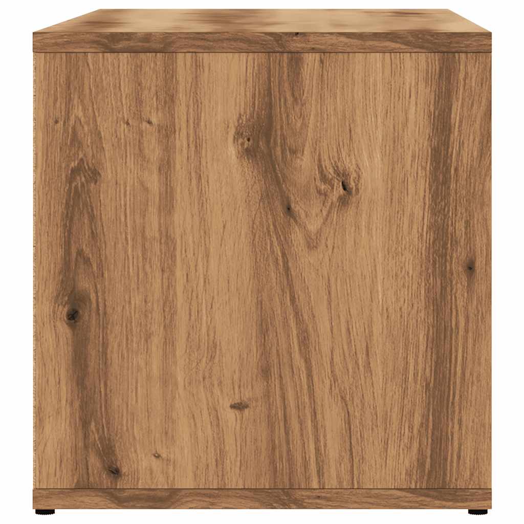 TV Cabinet Artisan Oak 80x34x35.5 cm Engineered Wood